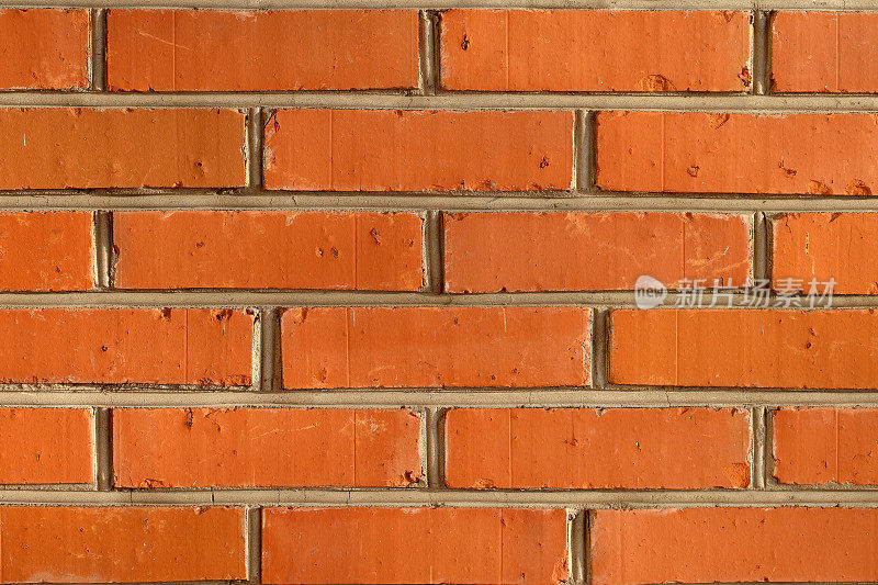 红砖墙背景(高分辨率- 5000万像素)